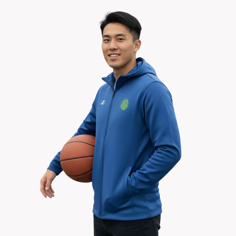 Glide SlimFit HP Tech Zip Hoodie Royal